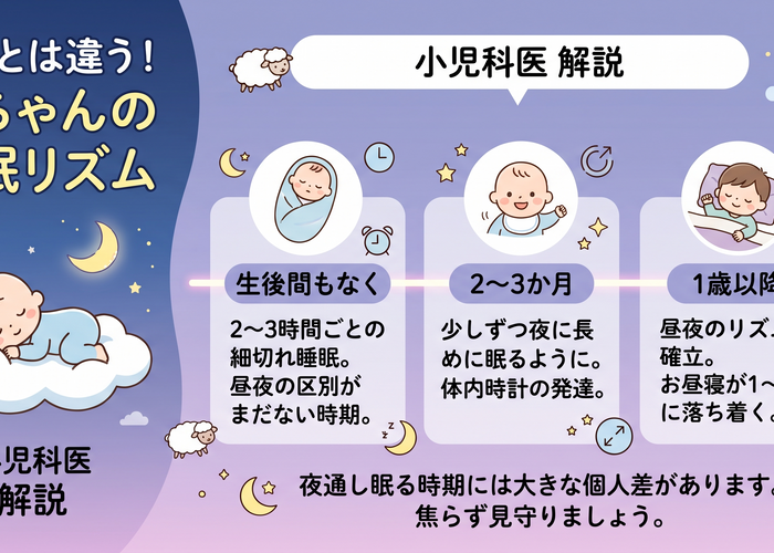 小児科医が解説！赤ちゃんの睡眠の不思議と、家族みんなでぐっすり眠るためのヒント